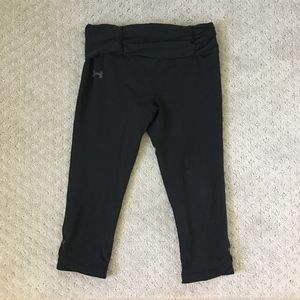 Black Under Armour Cropped Leggings